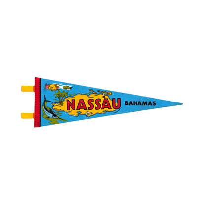 1970s Nassau Bahamas Pennant