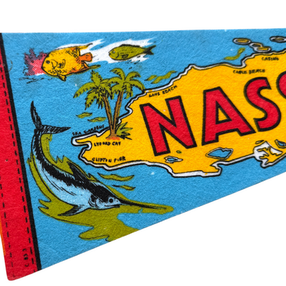 1970s Nassau Bahamas Pennant