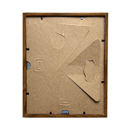 Antique Monsoon Table Salt Framed Artwork