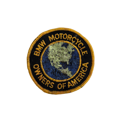 1980s BMW Motorcycle Owners Of America Patch
