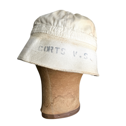 1940s U.S. Navy Sailor Stencil Dixie Bucket Hat