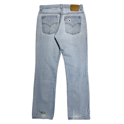 1990s Levi's 505 Straight Fit Denim Jeans (32)