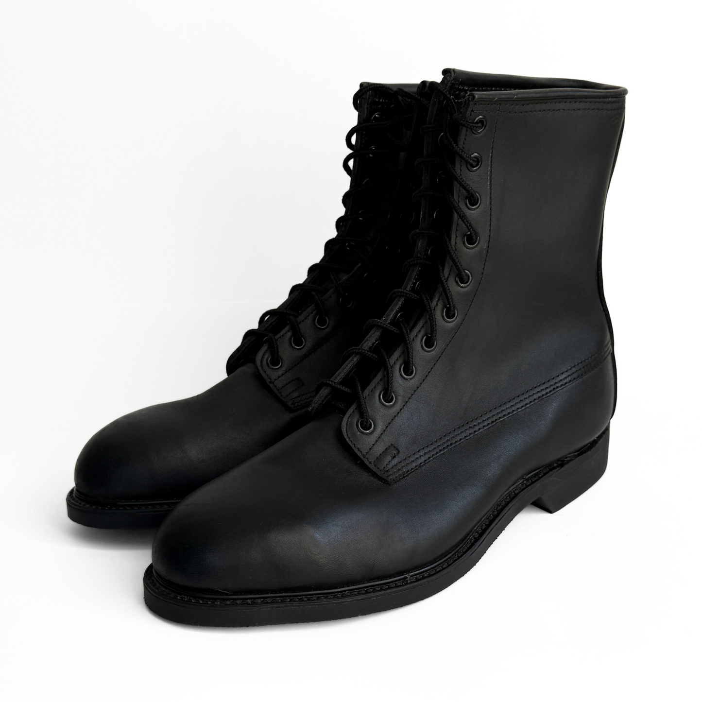 1980s U.S. Army Black Biltrite Combat Boots (10)