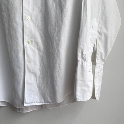 1950s White Kingswide French Cuff Dress Shirt