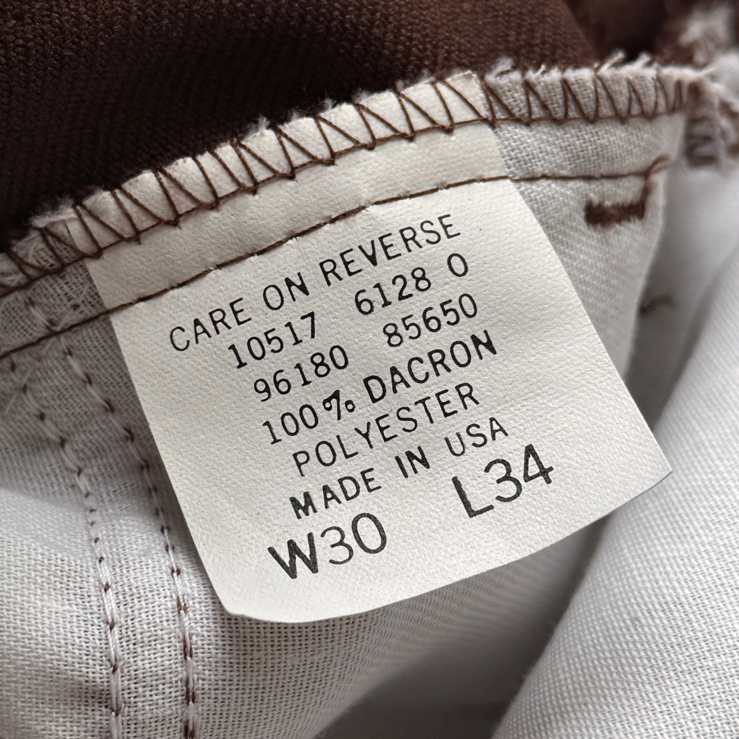 1980s Levi's 517 Brown Bootcut Pants (30)