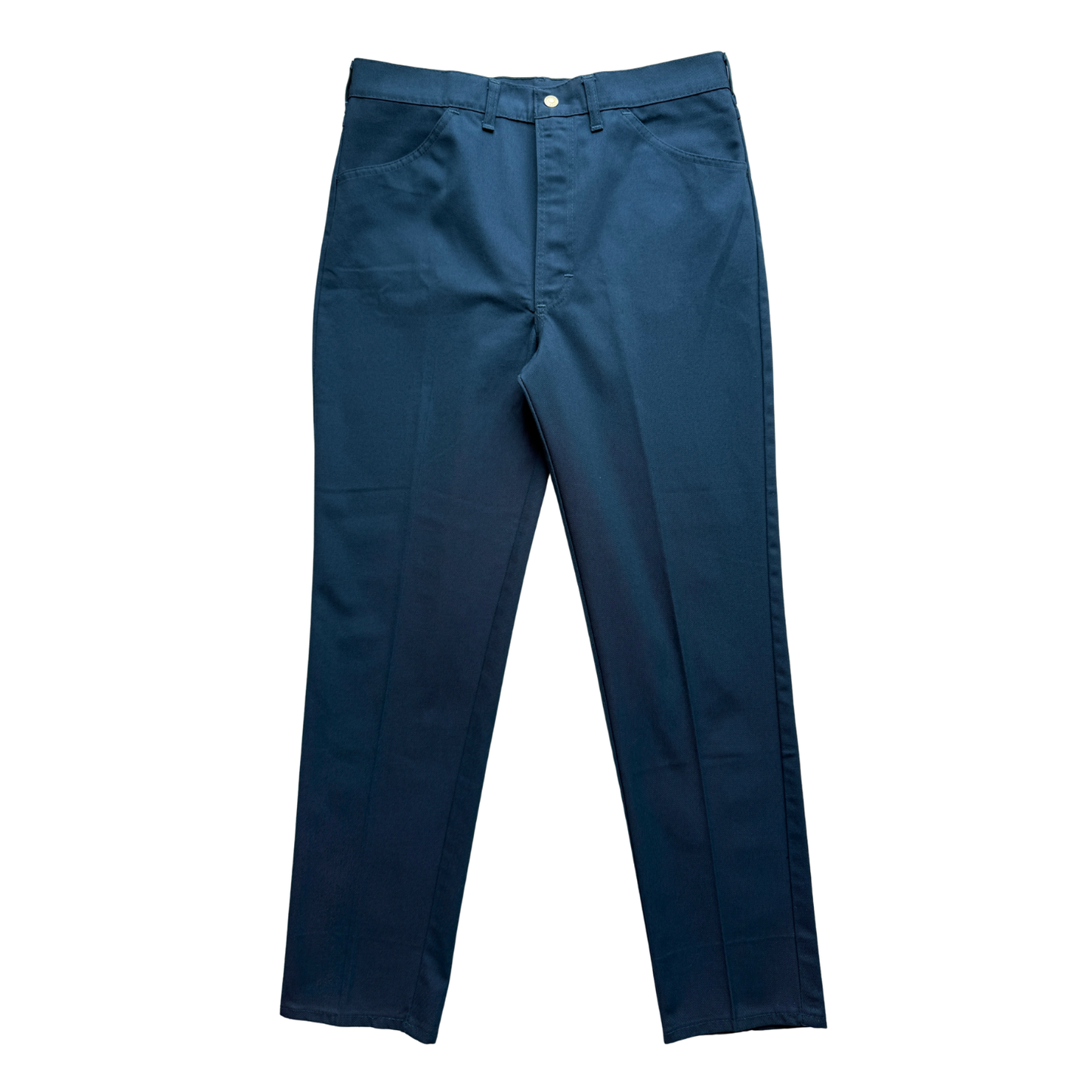 1970s Powder Blue Slim Fit Mod Pants (32)