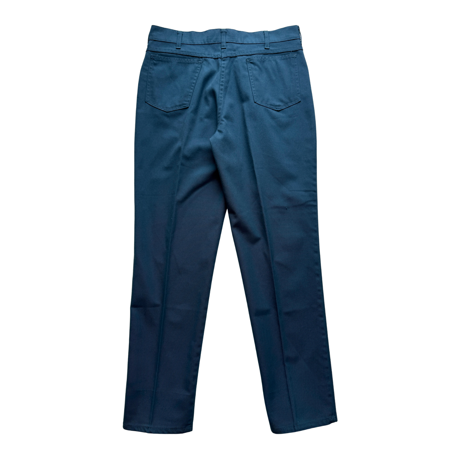 1970s Powder Blue Slim Fit Mod Pants (32)