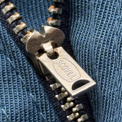 1970s Powder Blue Slim Fit Mod Pants (32)