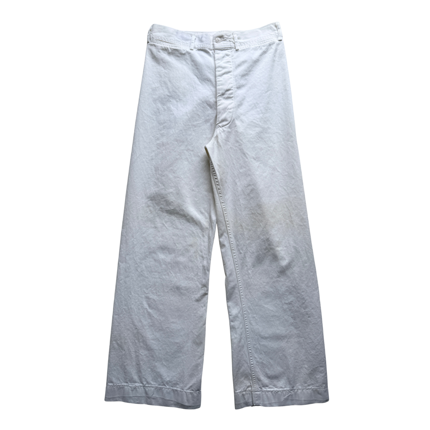 1940s U.S Navy White Sailor Uniform Pants (28)