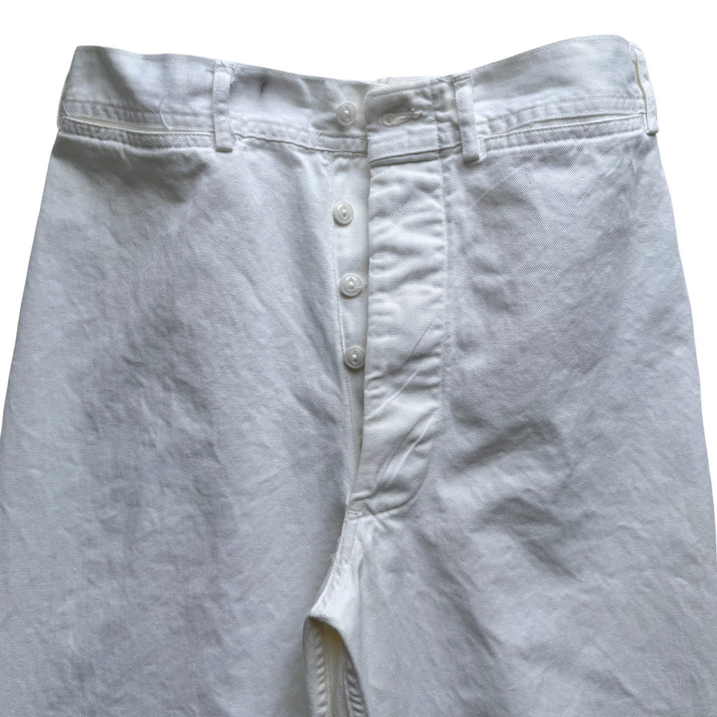 1940s U.S Navy White Sailor Uniform Pants (28)