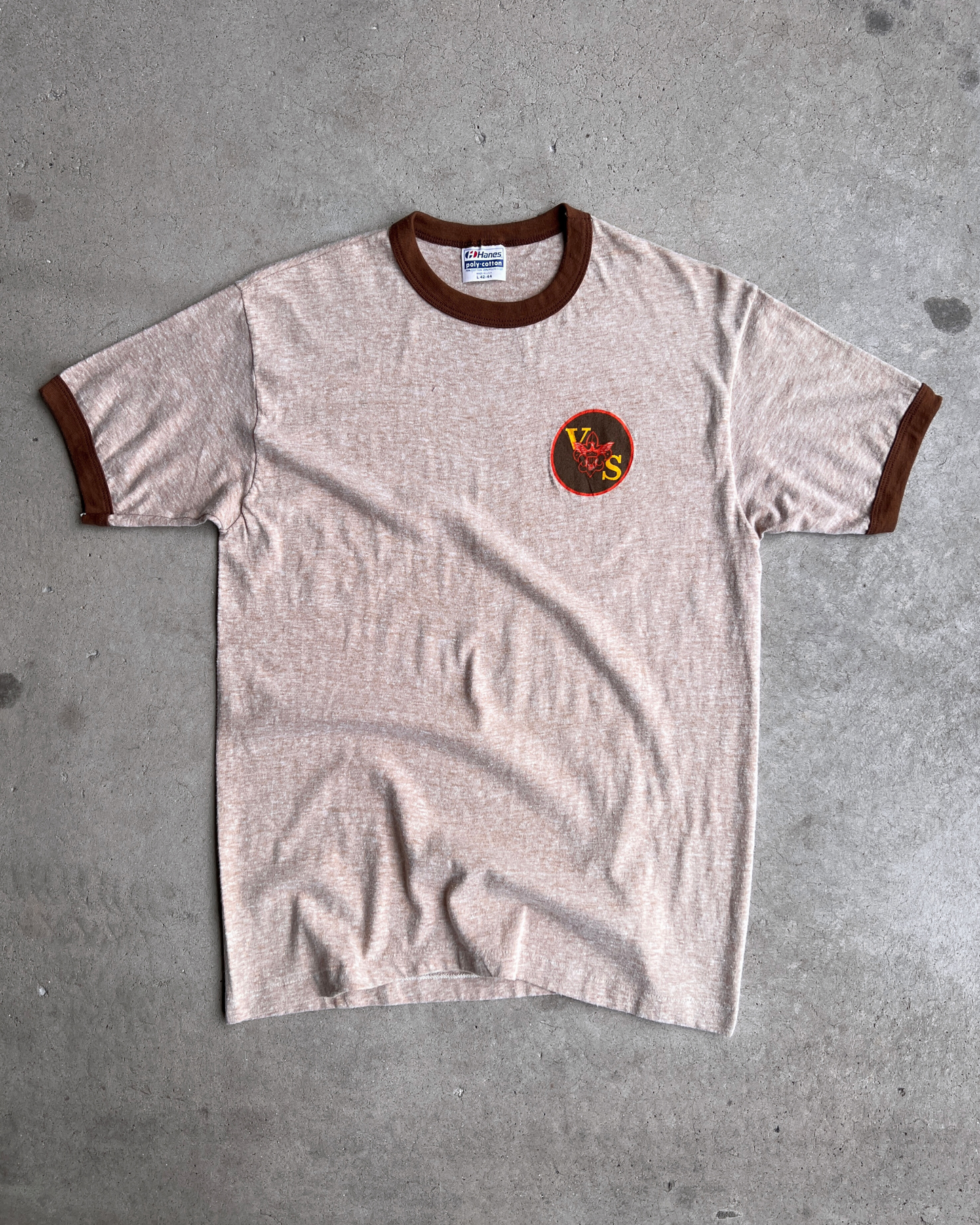 1980s Varsity Boy Scouts Of America Brown Ringer Tee  - Shop THREADCOUNT Vintage Co.