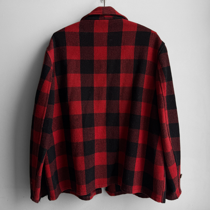 1950s Hercules Buffalo Plaid Wool Hunting Jacket